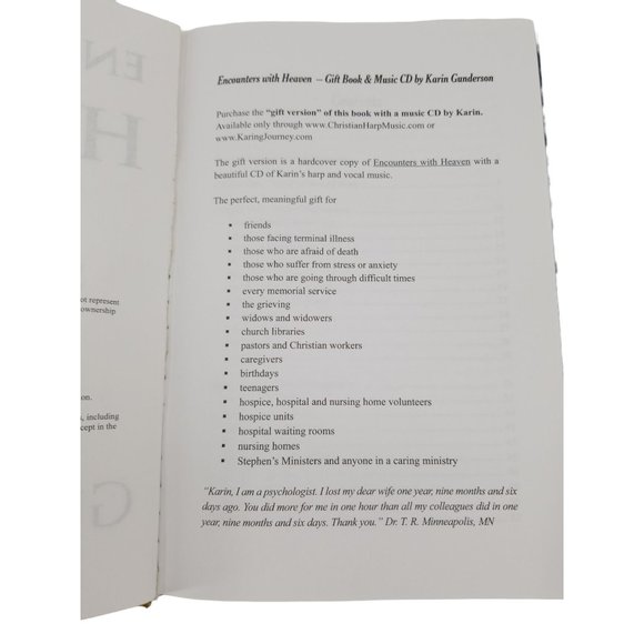 Encounters with Heaven Stories of God's Surprising Presence Gift Version Signed - Picture 5 of 11